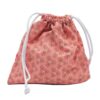 Pochon en coton rose