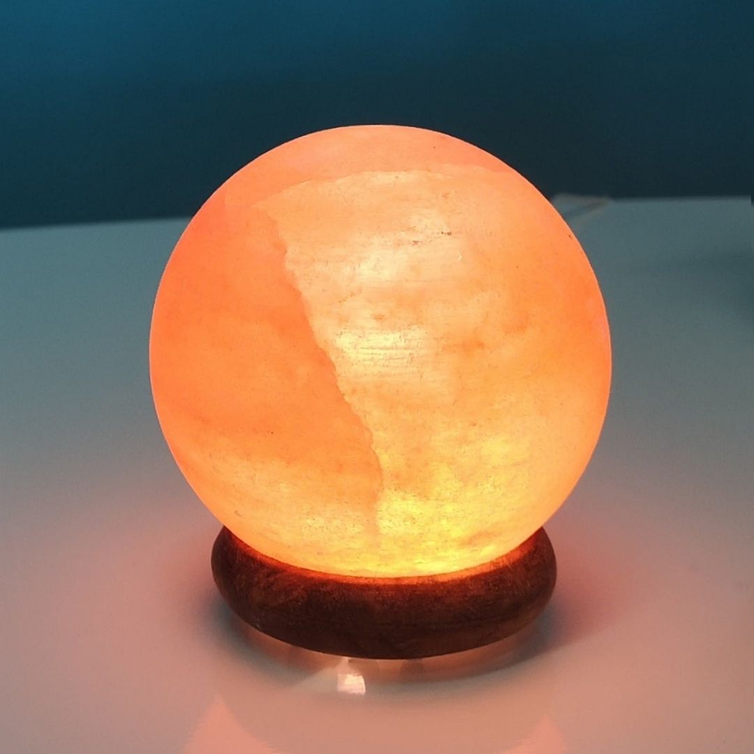 Lampe en cristal de sel de l'Himalaya - Osenteur