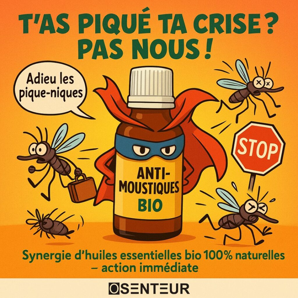 Synergie huiles essentielles anti moustiques